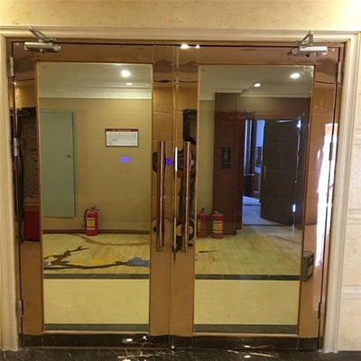四川不锈钢防火玻璃门(图1)